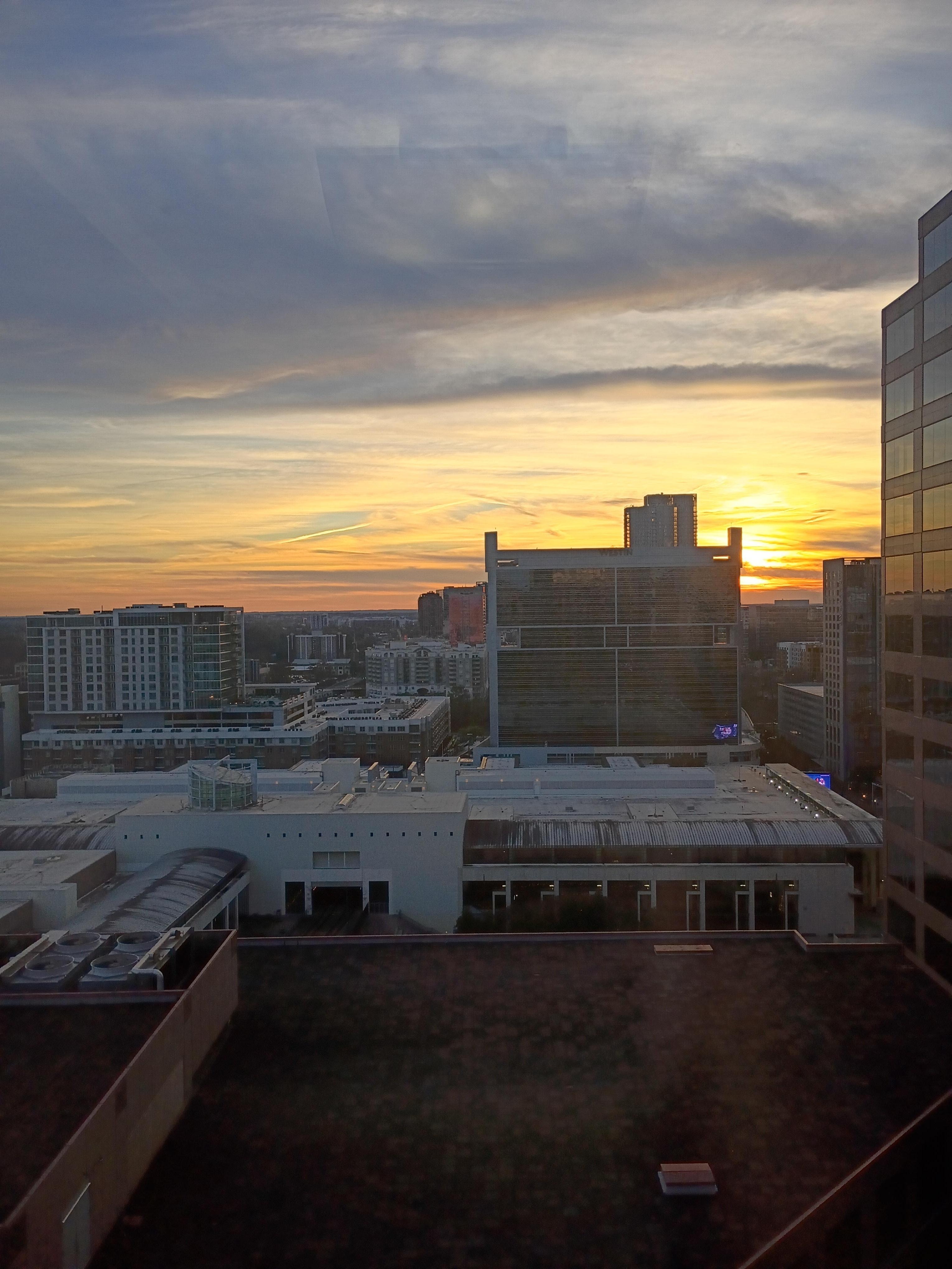 View out my hotel window