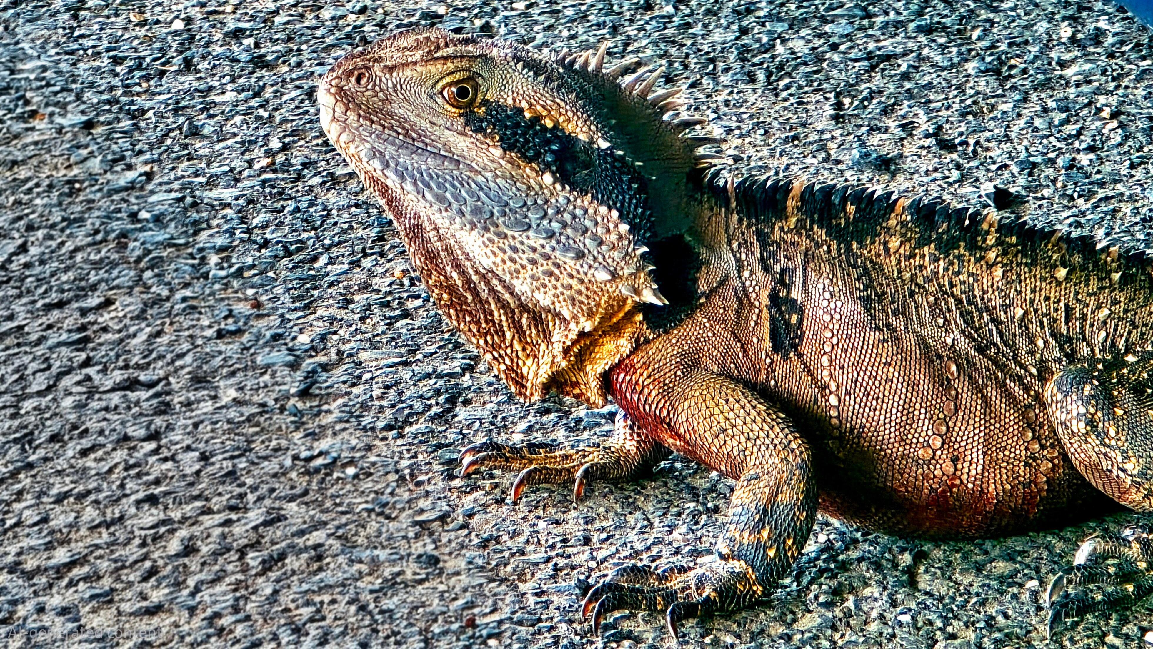 Lizard friend came to visit