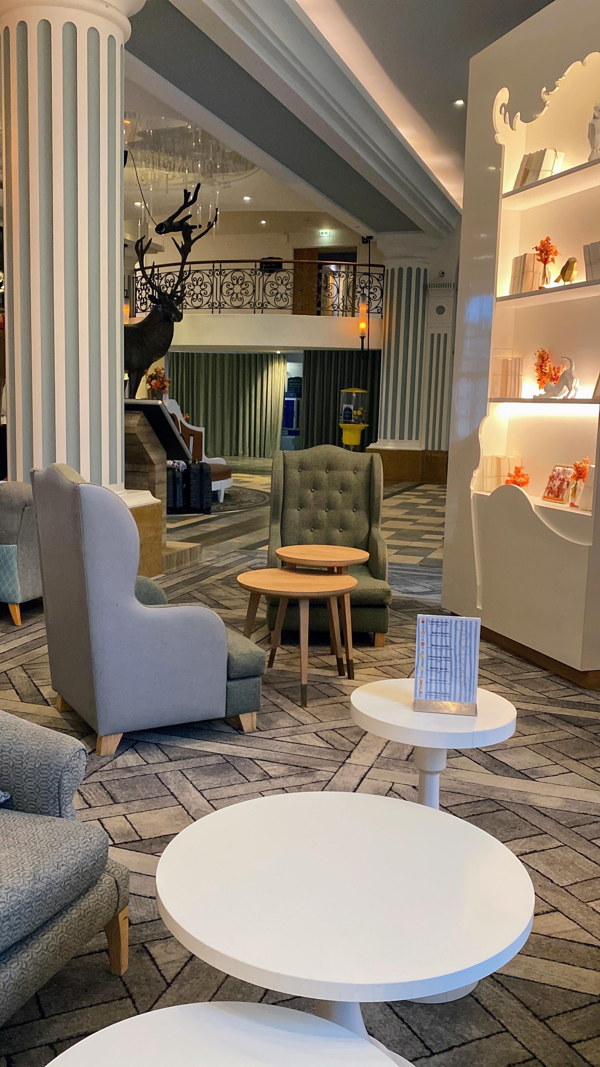 Lobby area sitting space