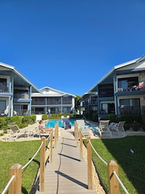 condo view from the beach