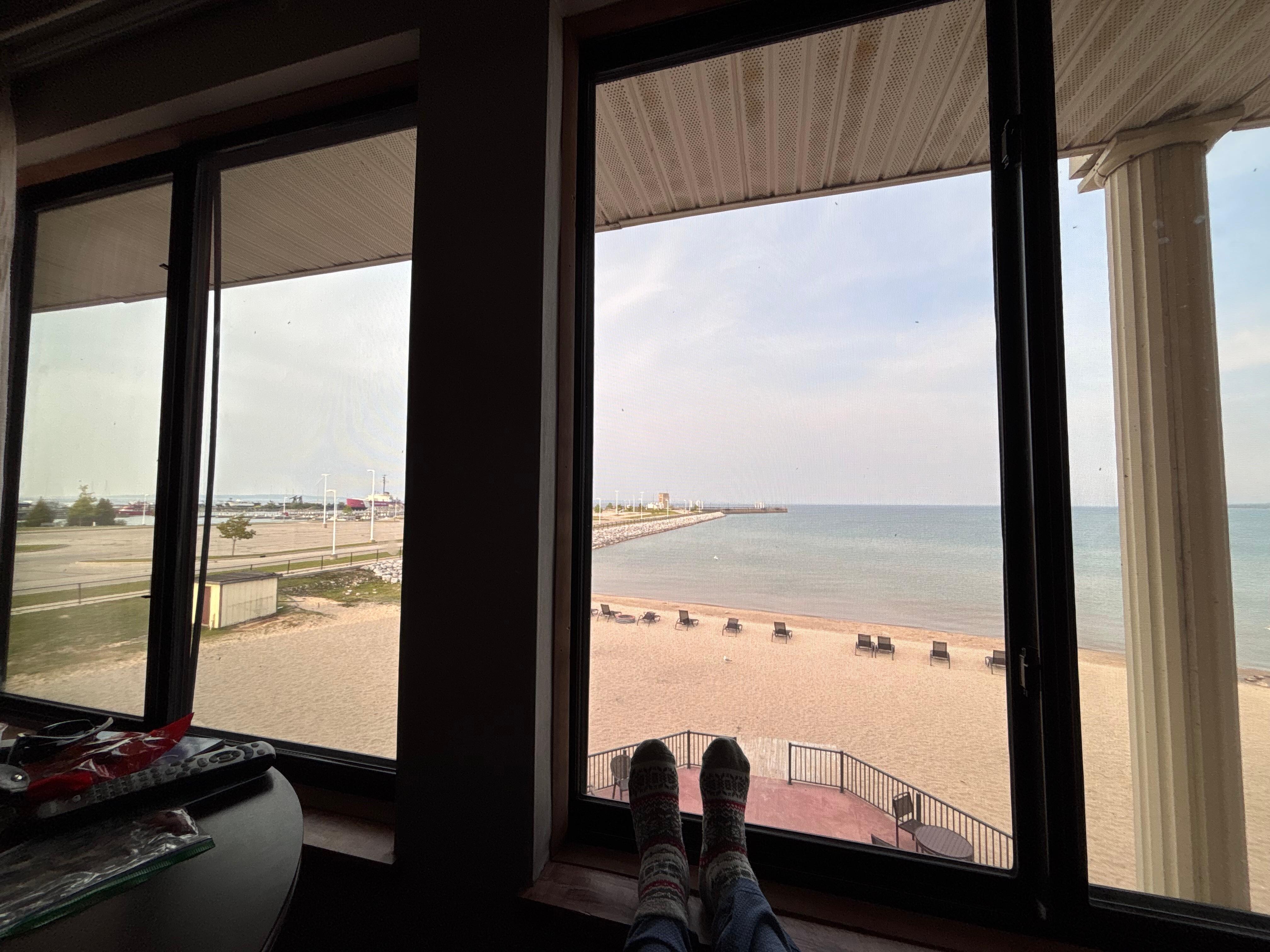 View from our room