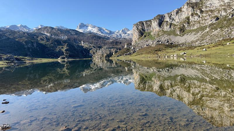 A lake at Covadonga 