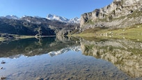 A lake at Covadonga