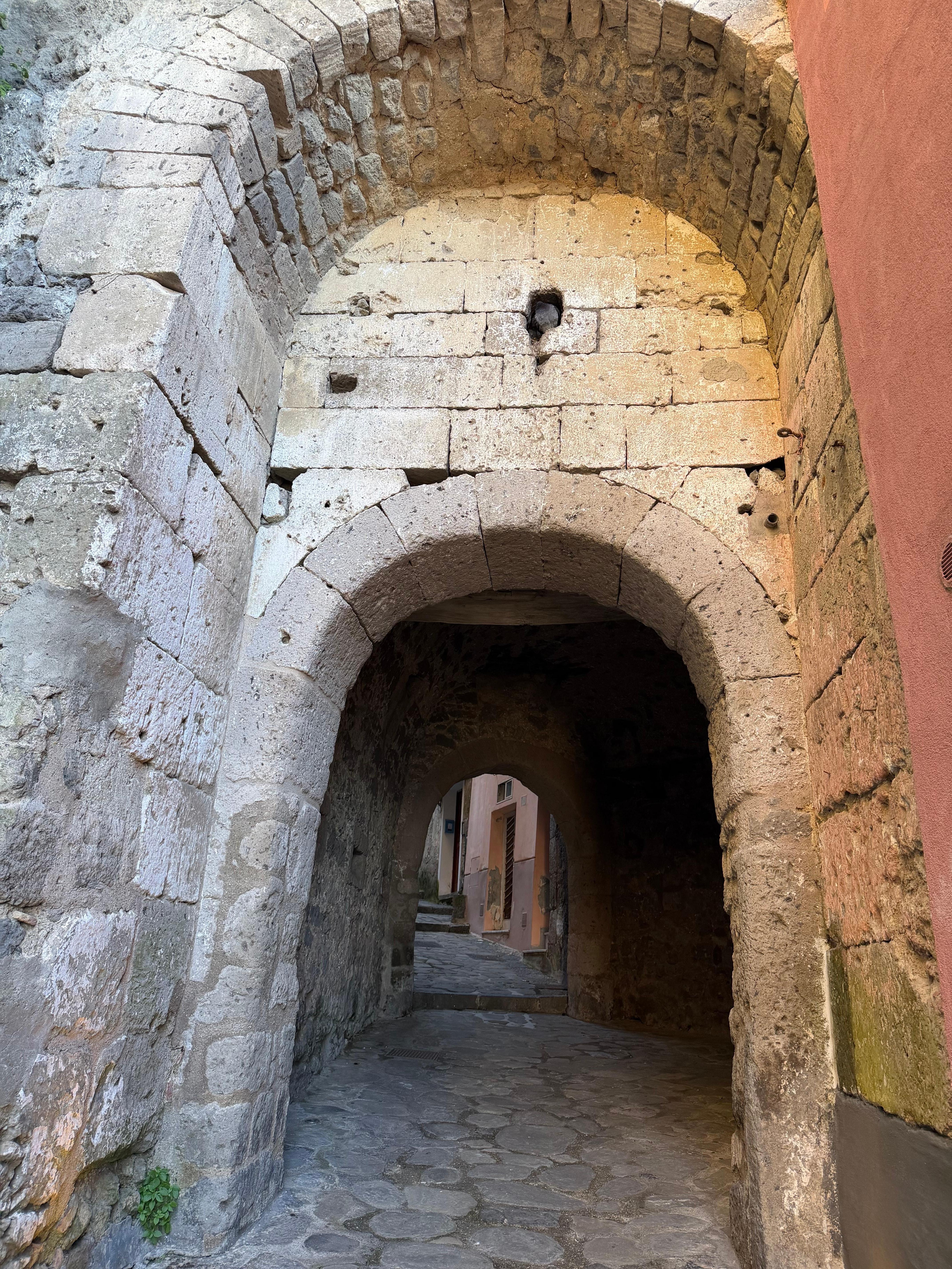 The walk into Sorrento