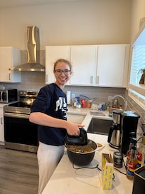 My daughter loves to bake!