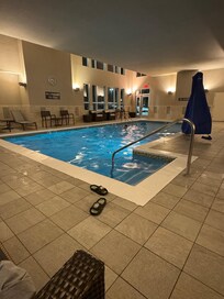 Nice size pool, was cold in the room.