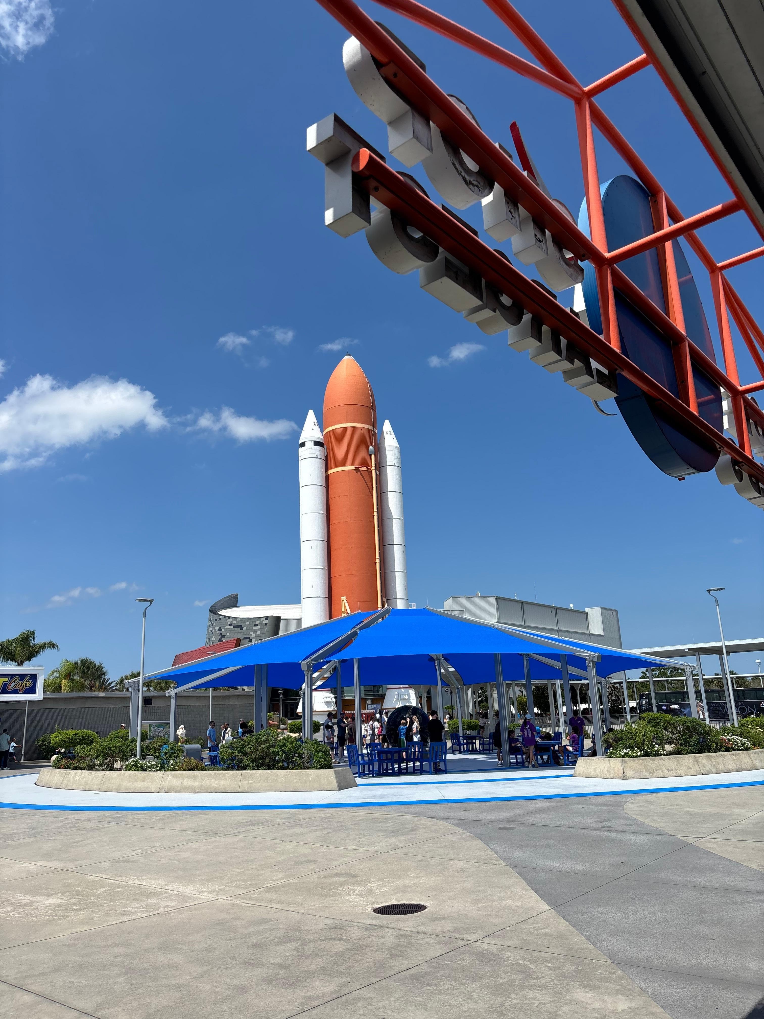 Not too far from KSC visitors complex- worth the drive! Do the astronaut talk.