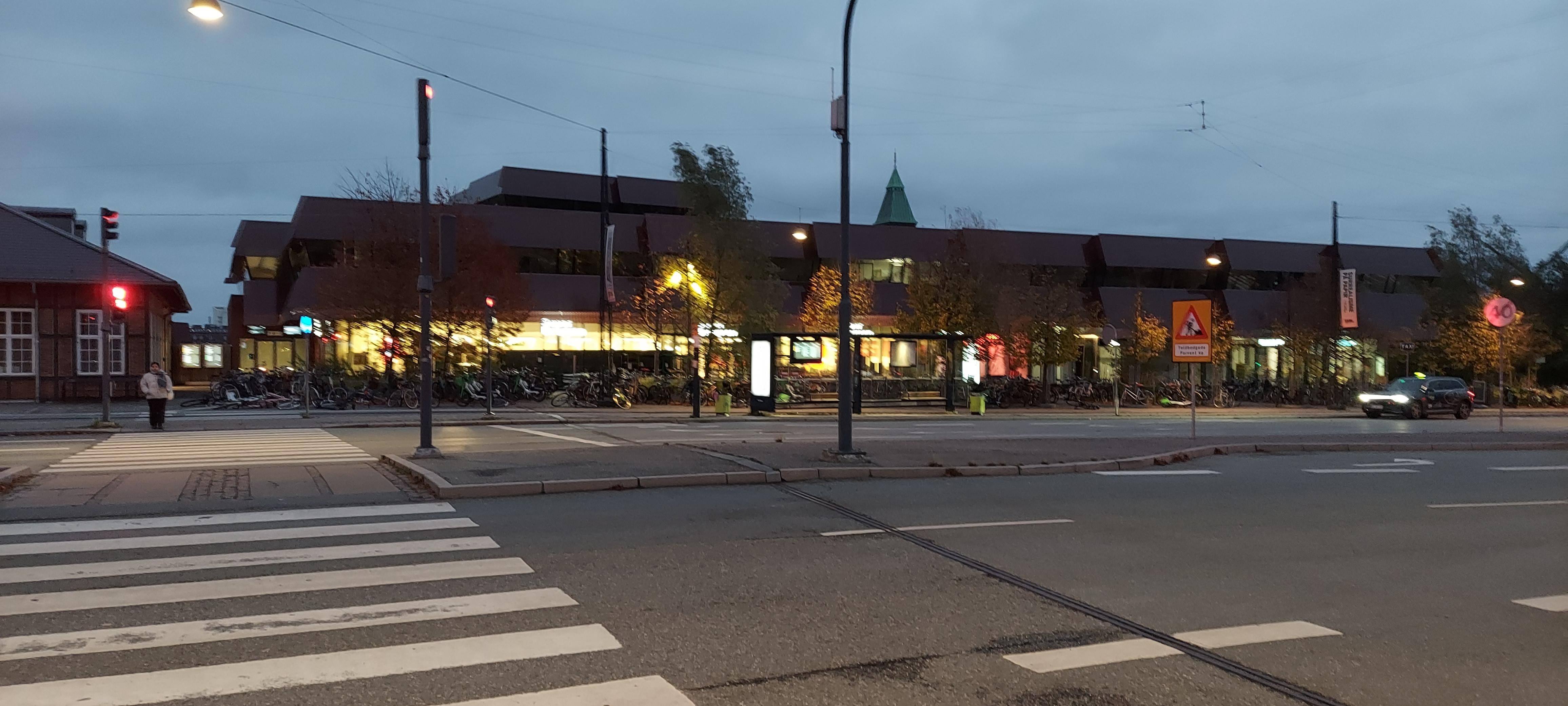 We walked everwhere, but the trains are easy and central Copenhagen station is a very quick ride.