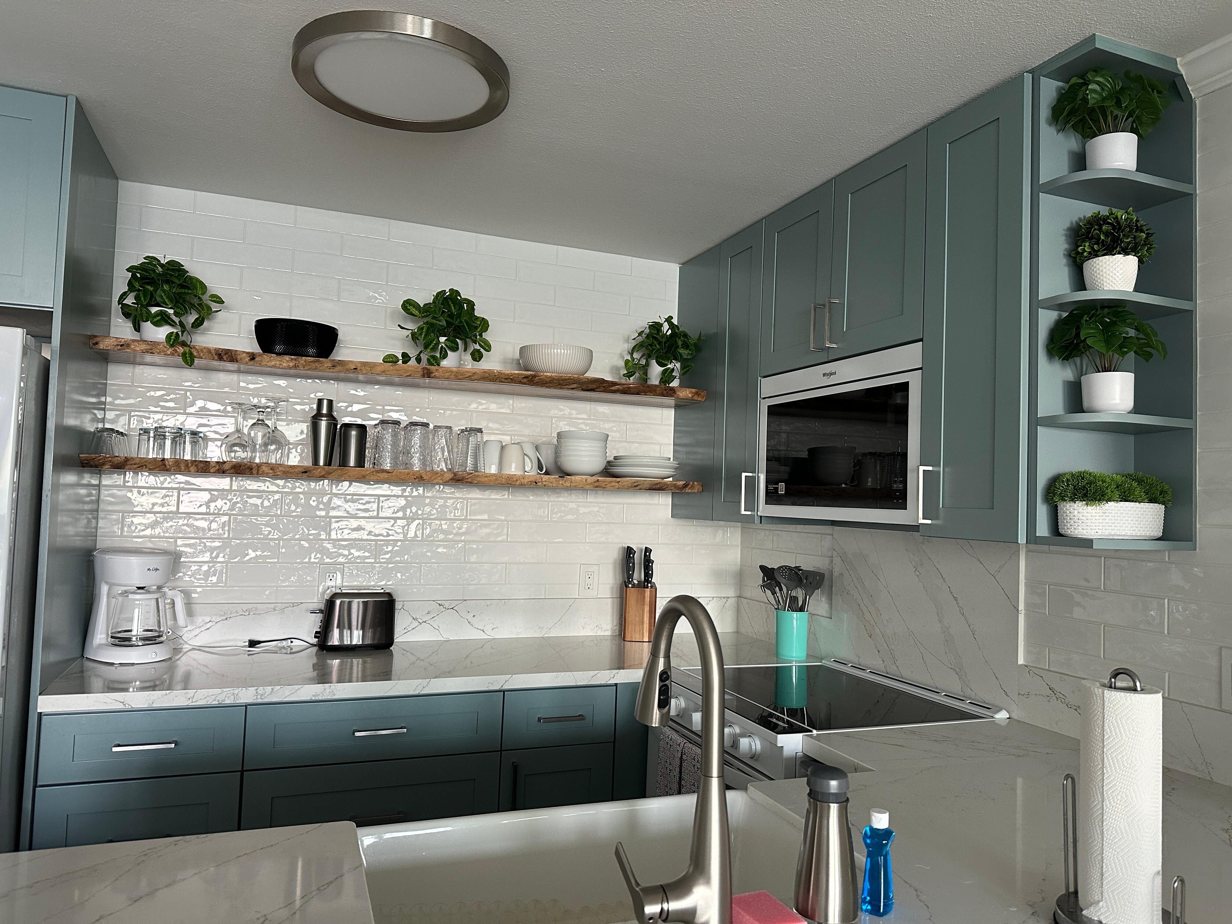 Tastefully remodeled kitchen