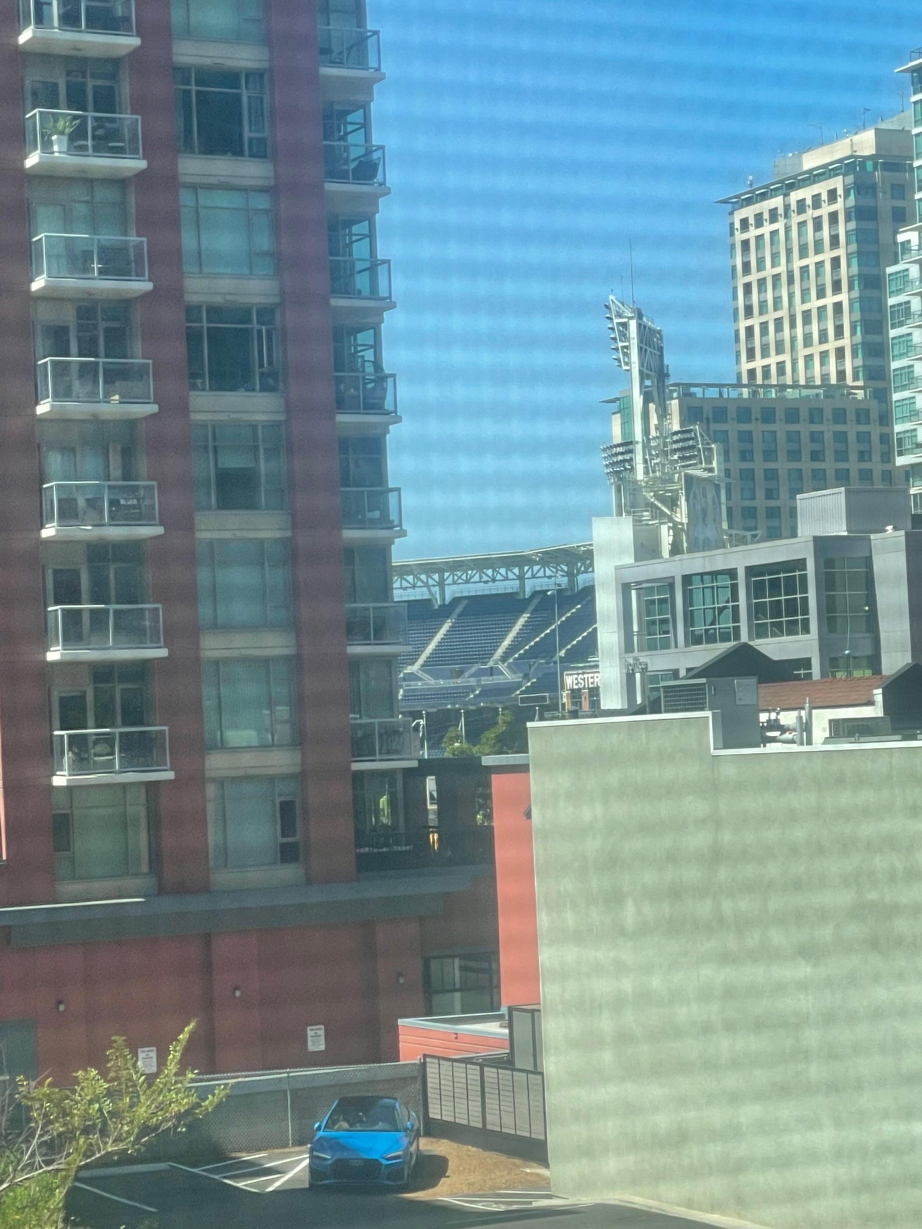 view from our room