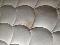 Blood stain up close