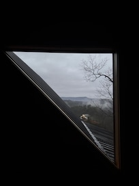 View from top bedrooms bathroom