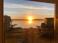 Sunrise from the deck.