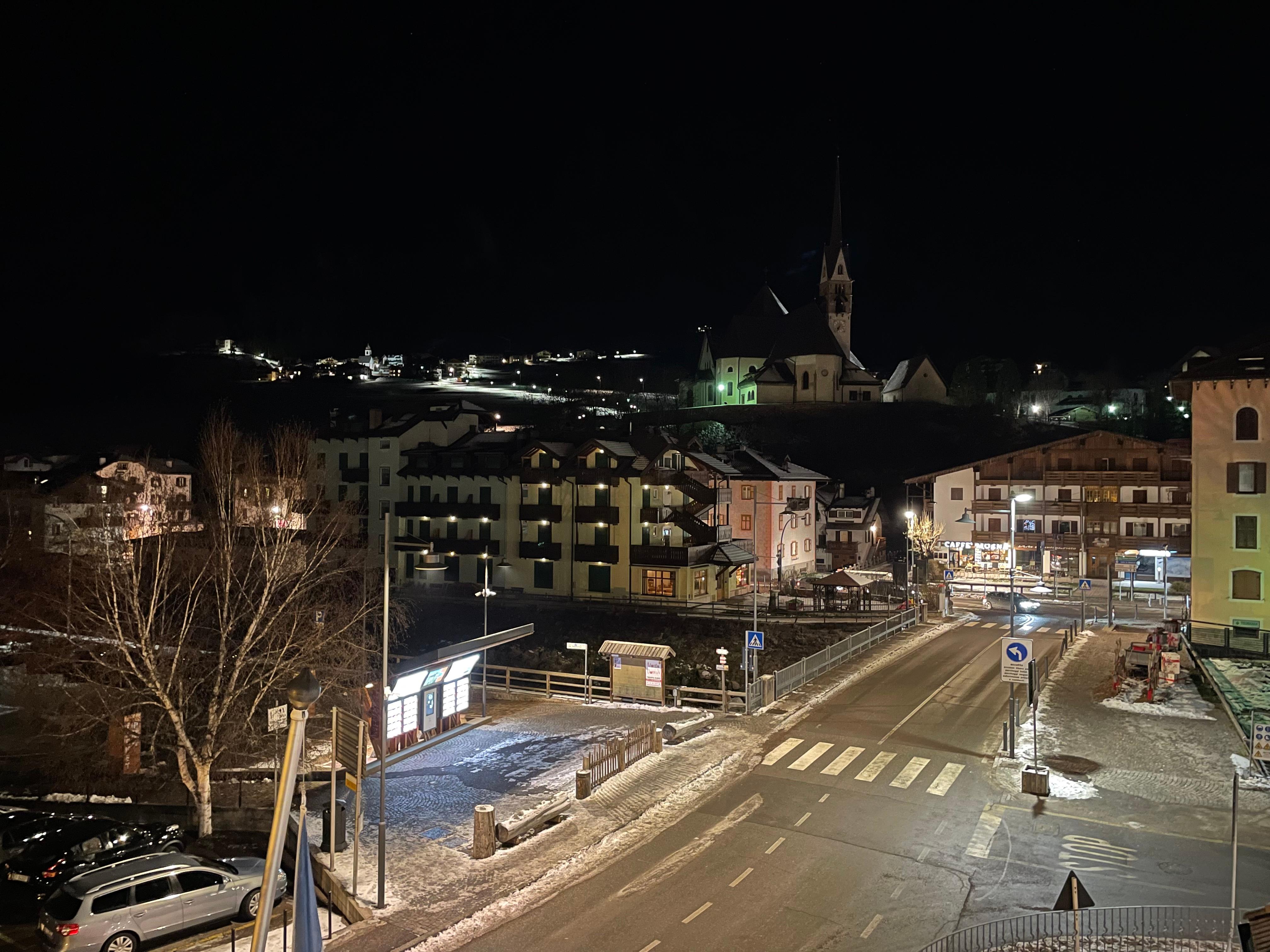 Vista dalla camera