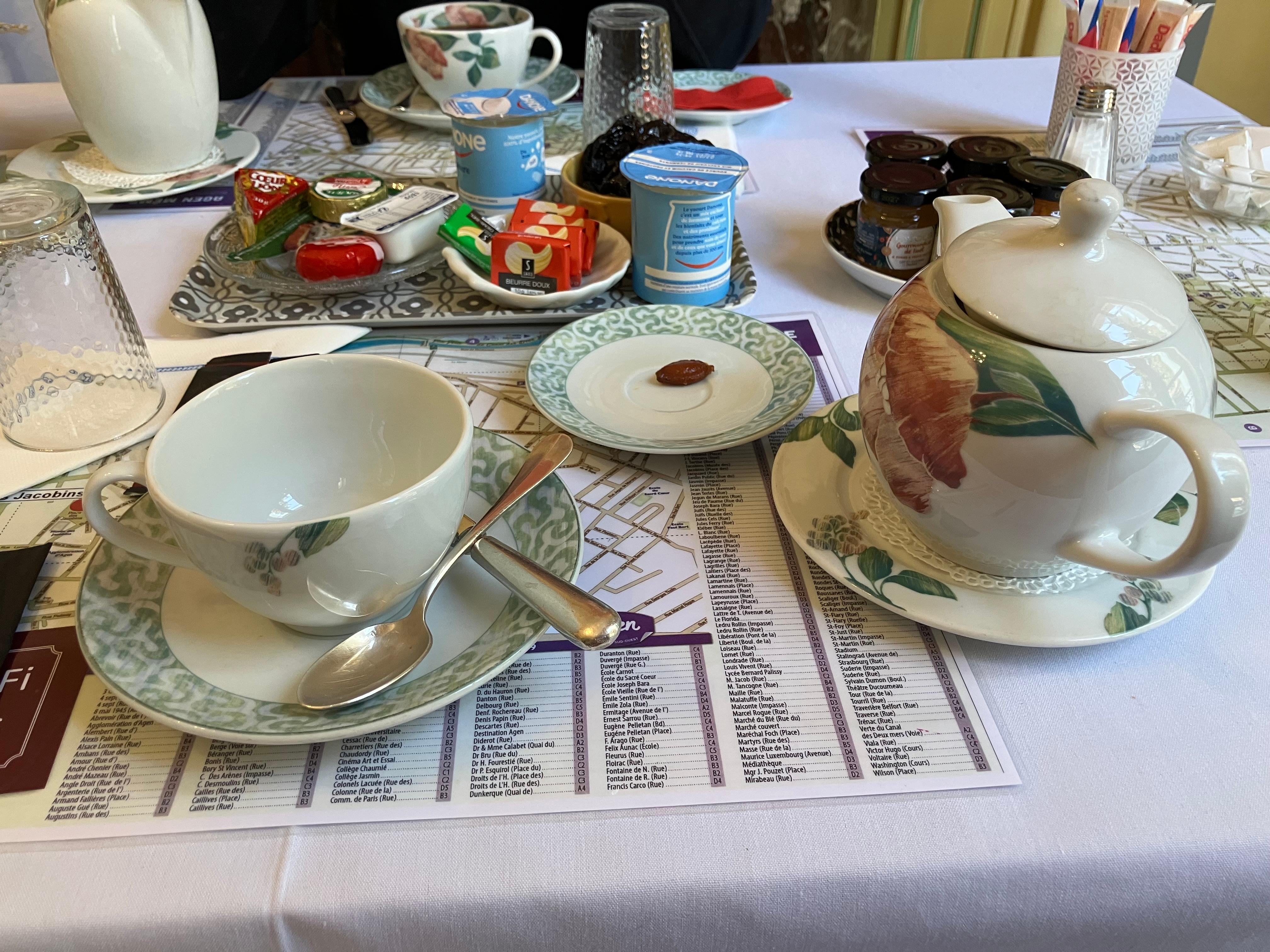 Petit déjeuner