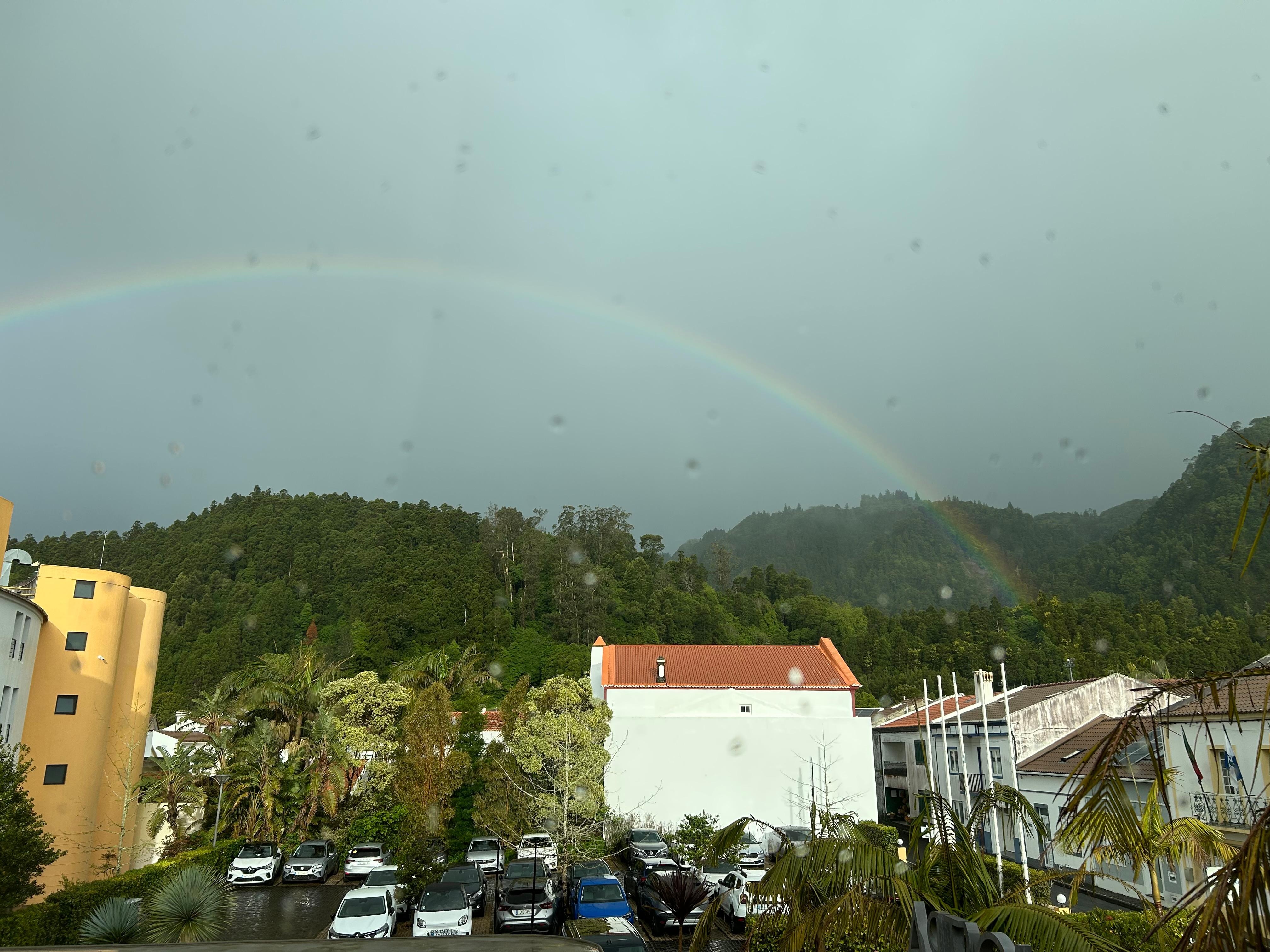 Rainbow from my room 