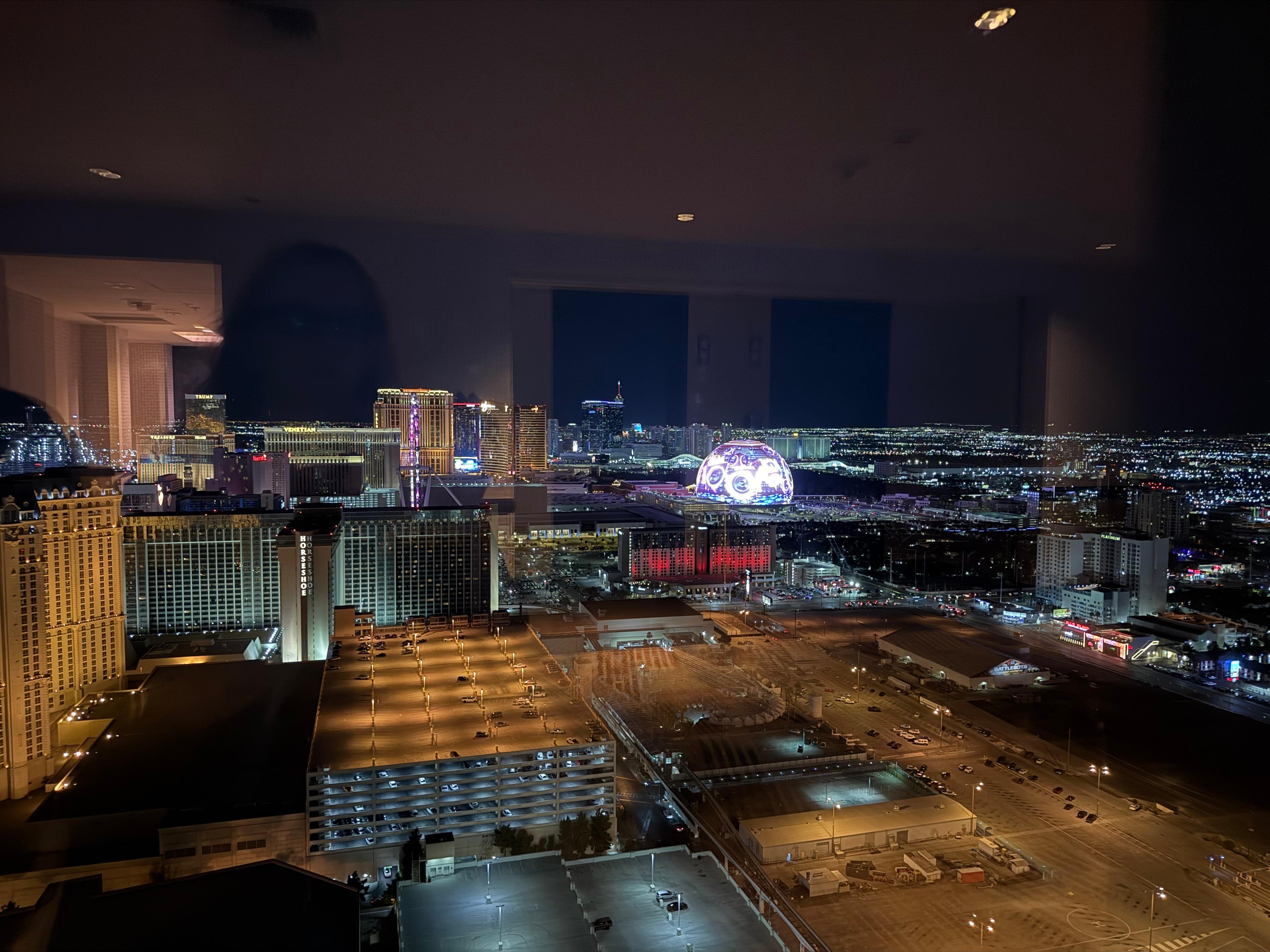 View from lookout on 56th floor