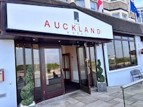 Nice outside area to sit and watch the world go by