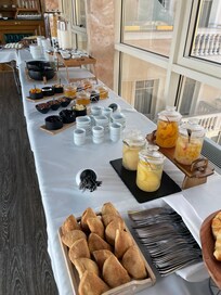 Billede af morgenmadsbuffet