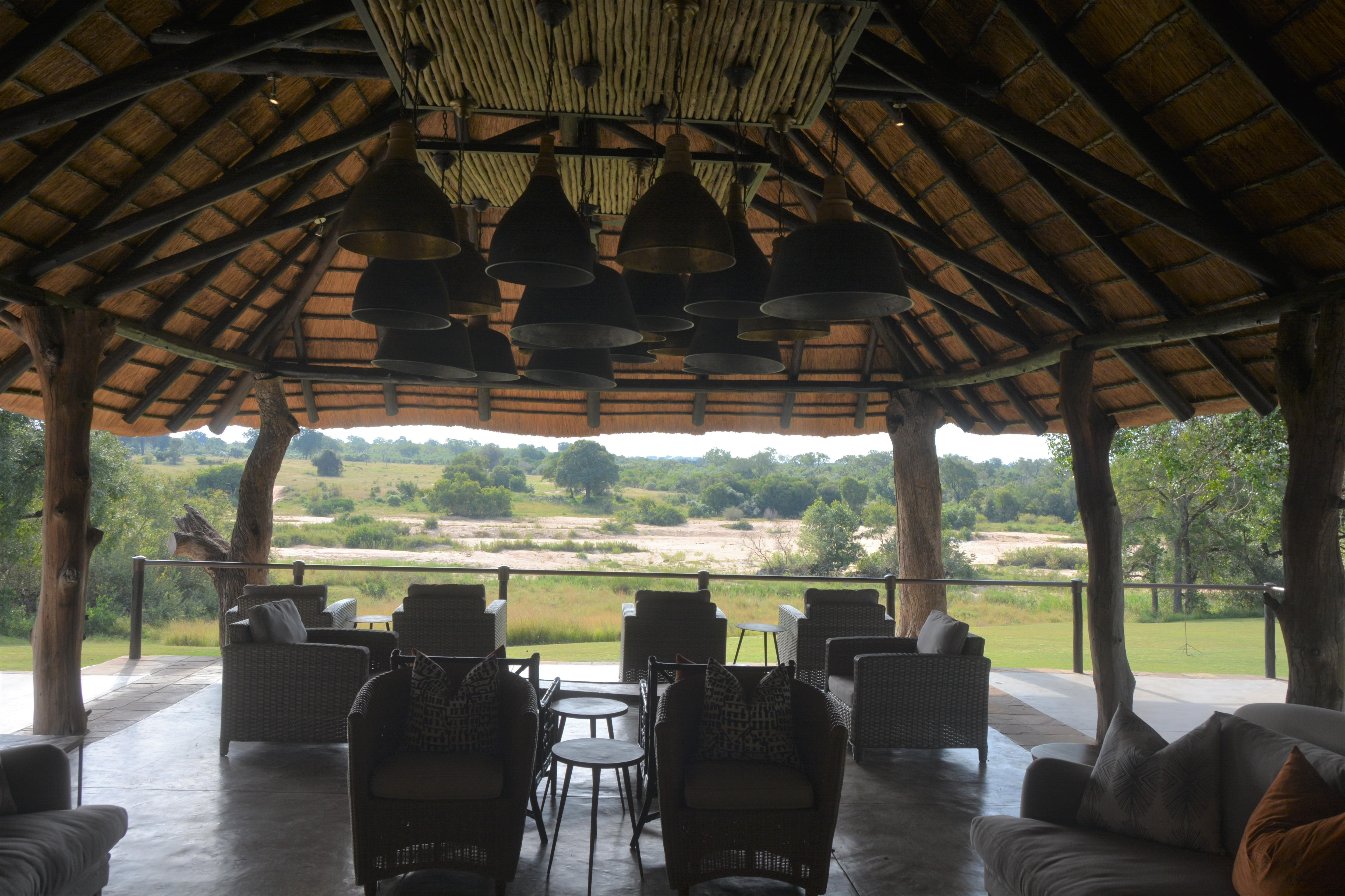 View on the river from the restaurant...