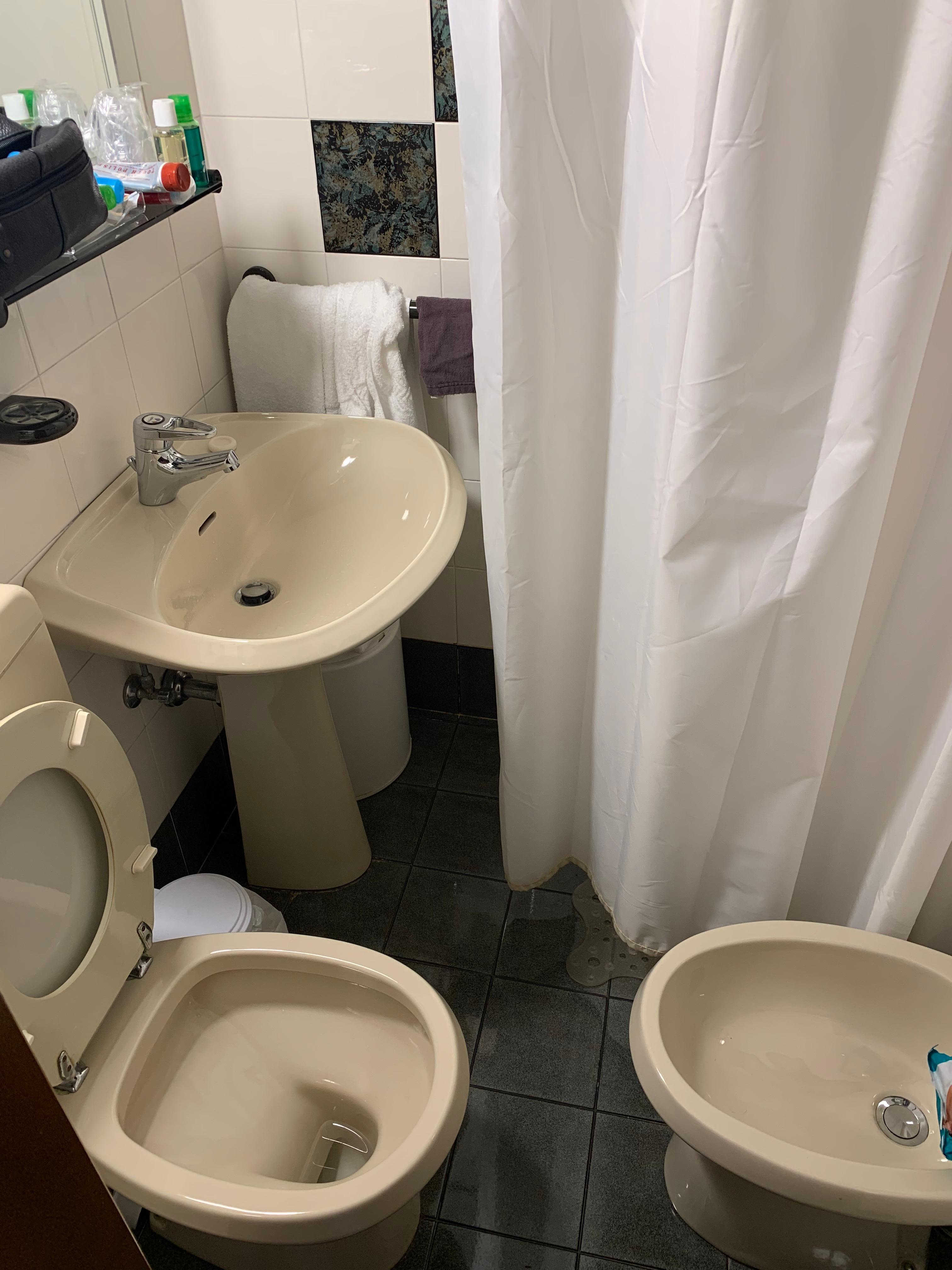 Very small bathroom