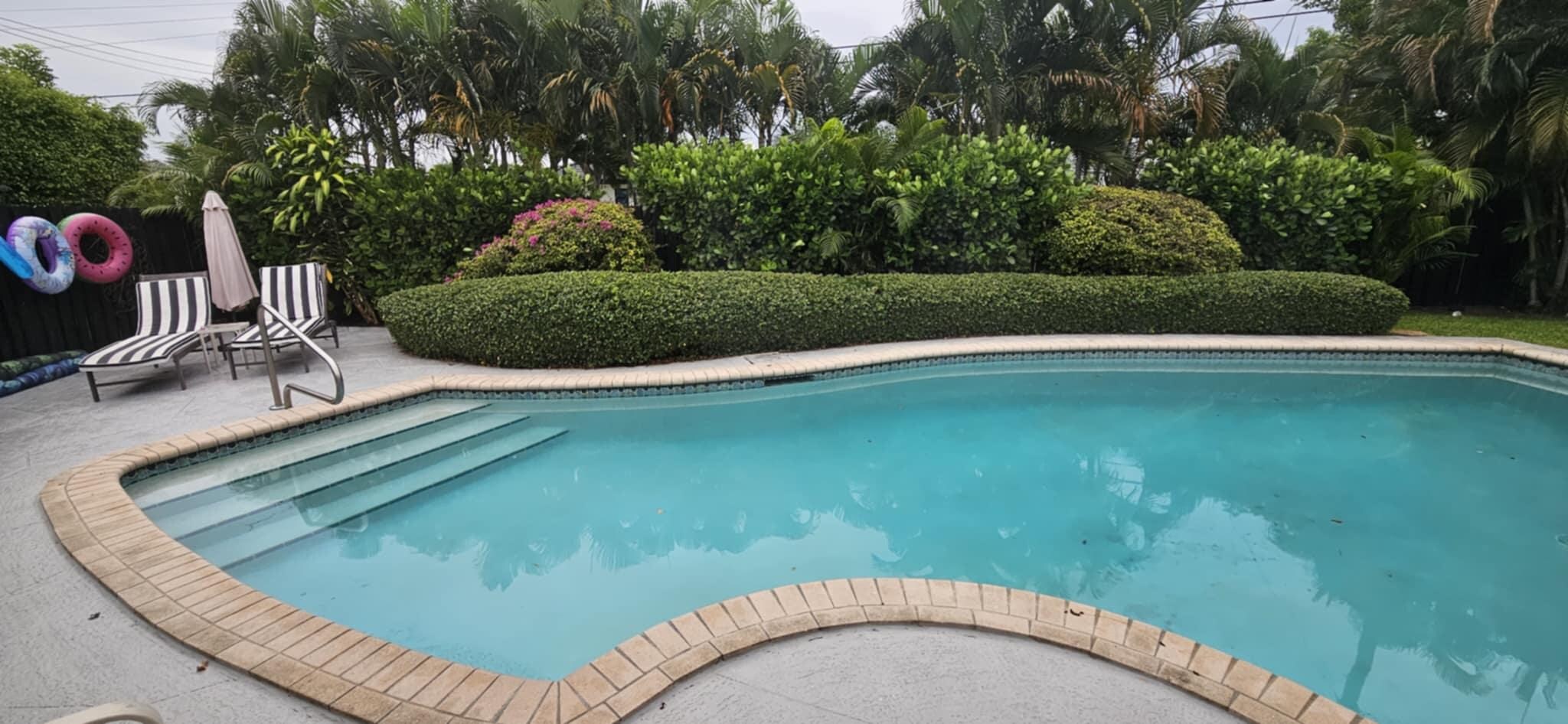 Pool area