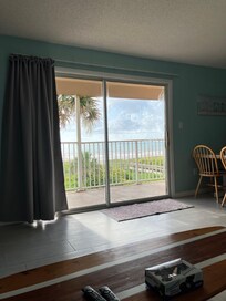 View with breakfast