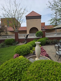 Hotel garden