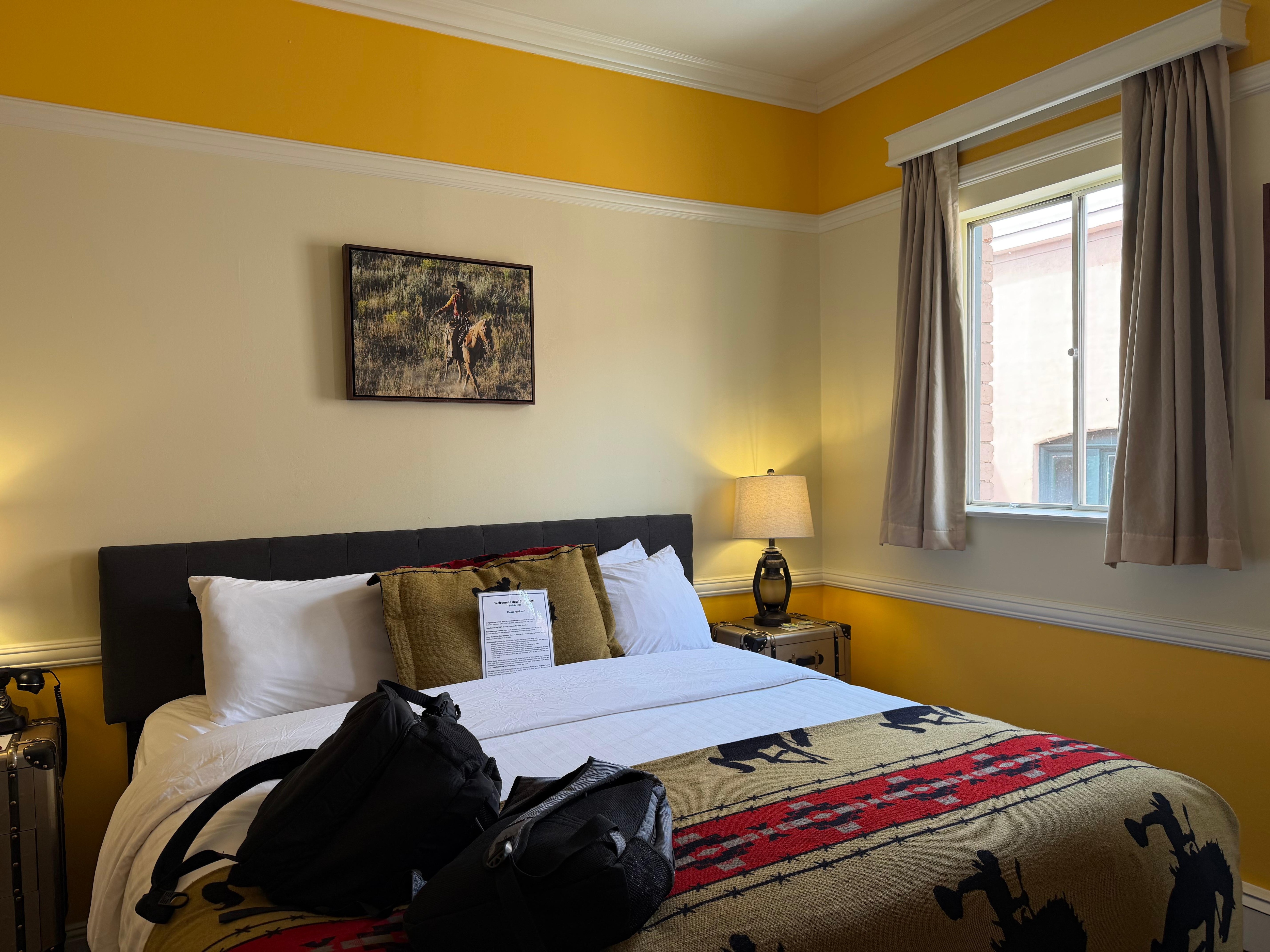 King room in back annex.