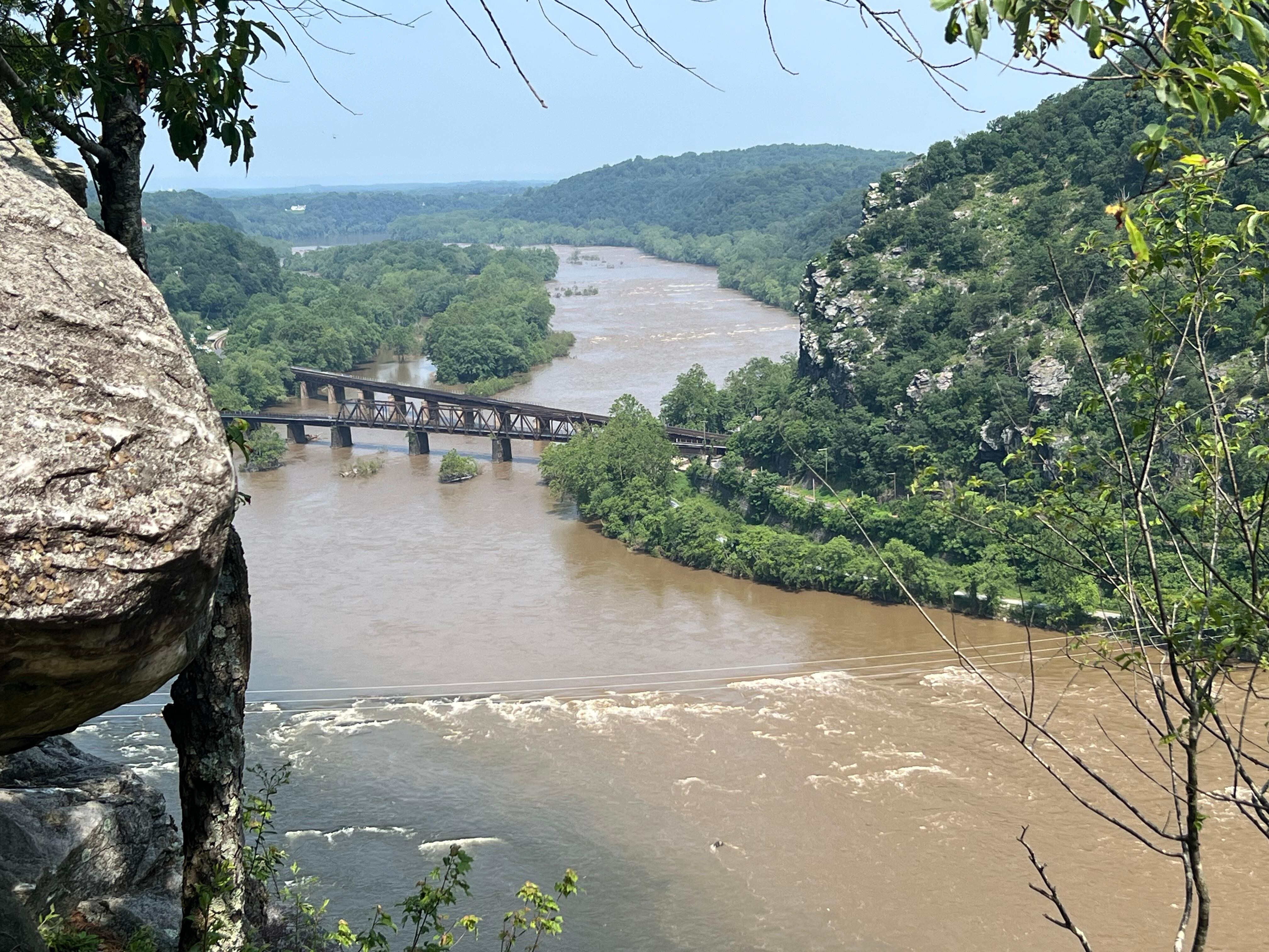 Harper’s Ferry from Split Rock Trail 
