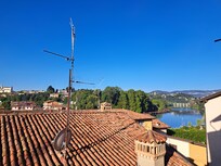 Blick vom Balkon