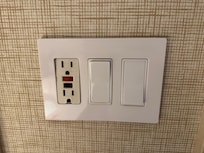 The Ritz Carlton website said "Fully Renovated". This is poor workmanship, plug uneven, cracked, old, discolored, etc.