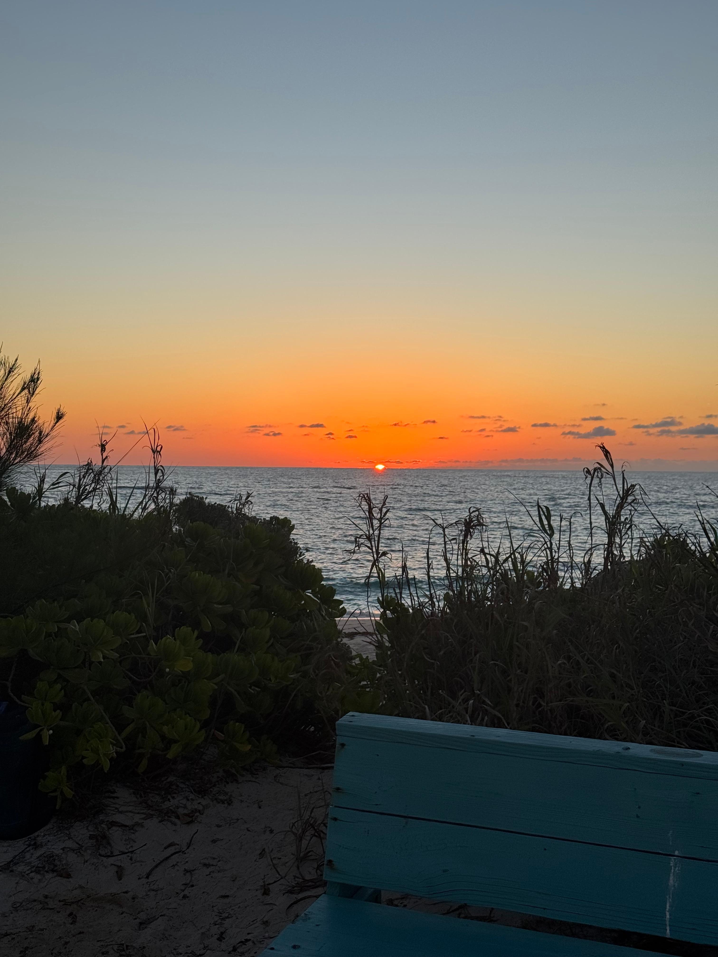 Sunrise at Ocean Beach