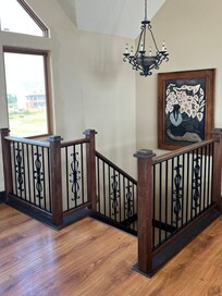 Stairwell from main living area