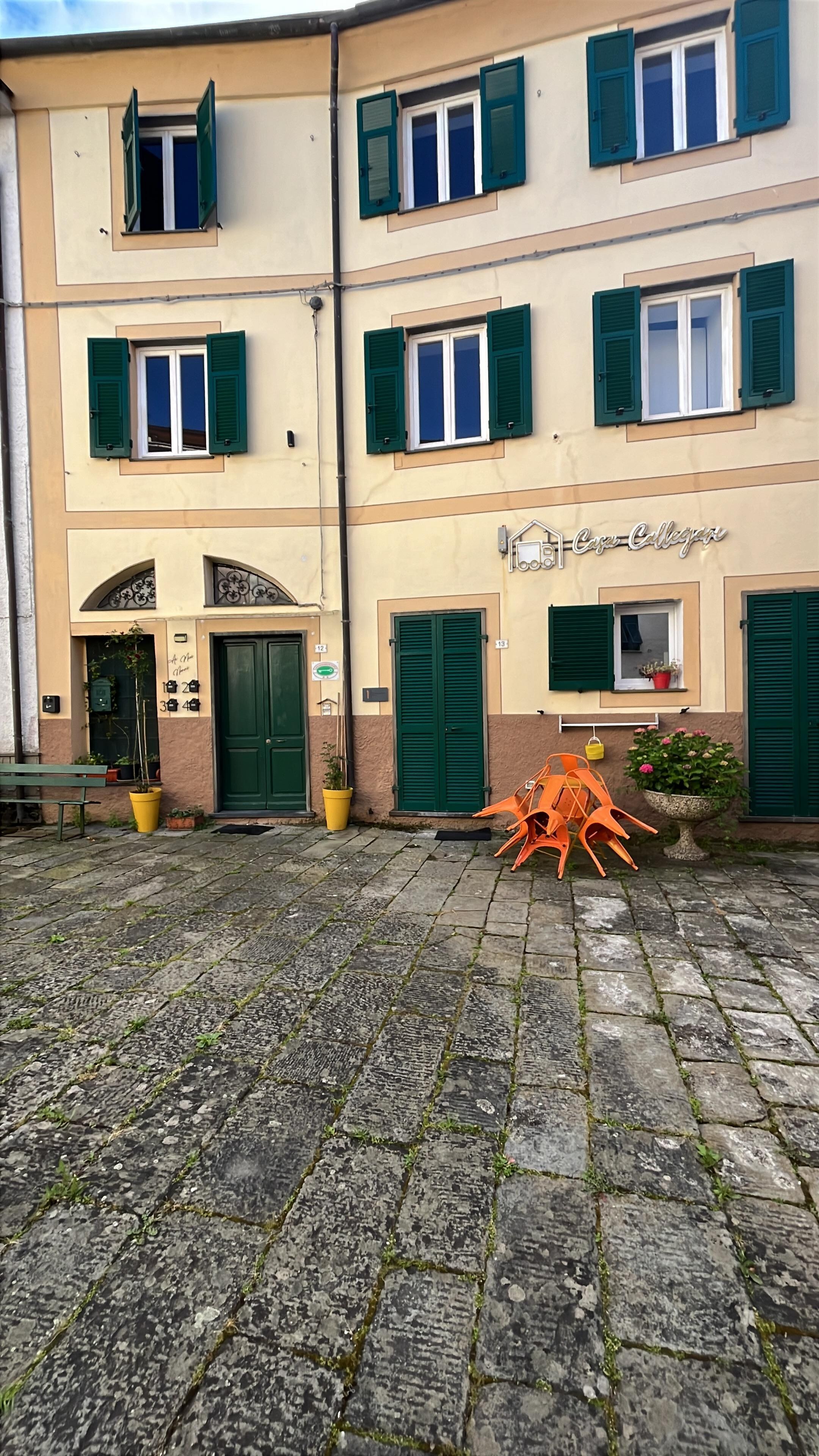 exterior of the apartment