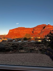 The view from the kitchen sink. Cannot beat it!
