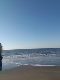 Beach approx 2 miles away