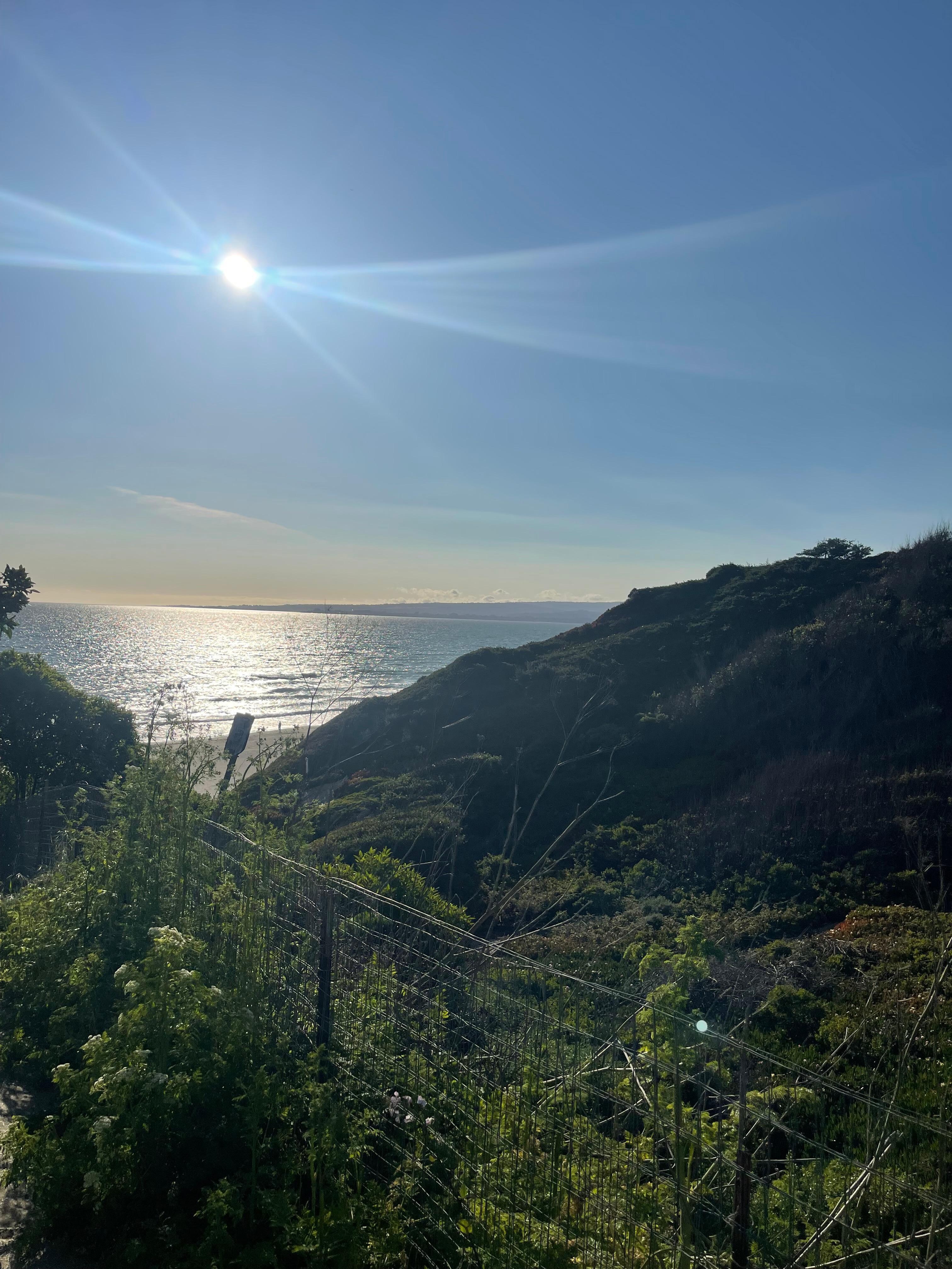 Public entrance to Manresa State Beach
