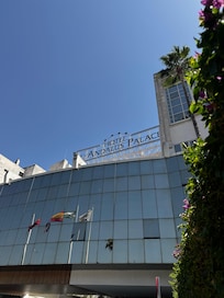 Front of the building