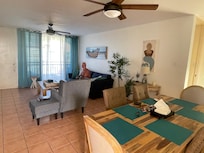 Open living space was great for our party of 6