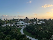 View from the room. Ocean view