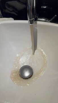 Murky water from faucet