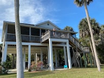 House from the back yard!