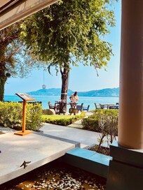 My view from my breakfast table