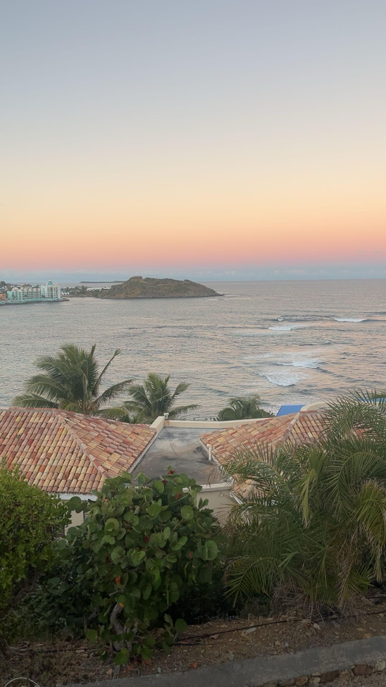 View from the deck! It was like being in a movie!