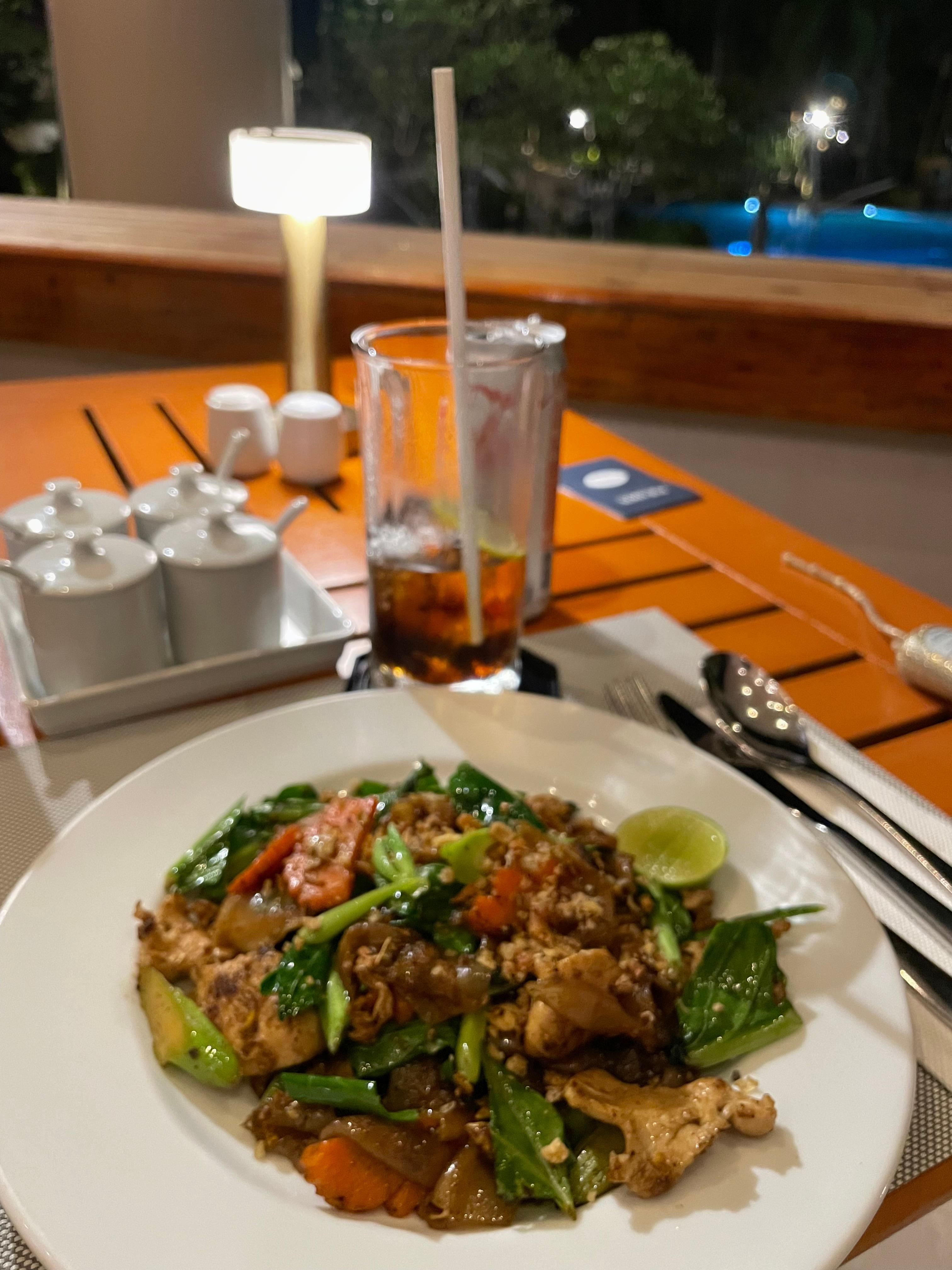 Dinner at restaurant