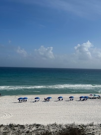A view from the 3rd floor balcony.