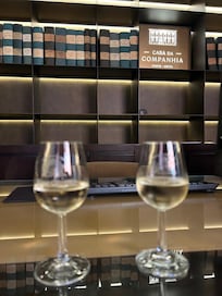 Offered some white Port during check-in
