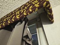 Broken "black out" curtain