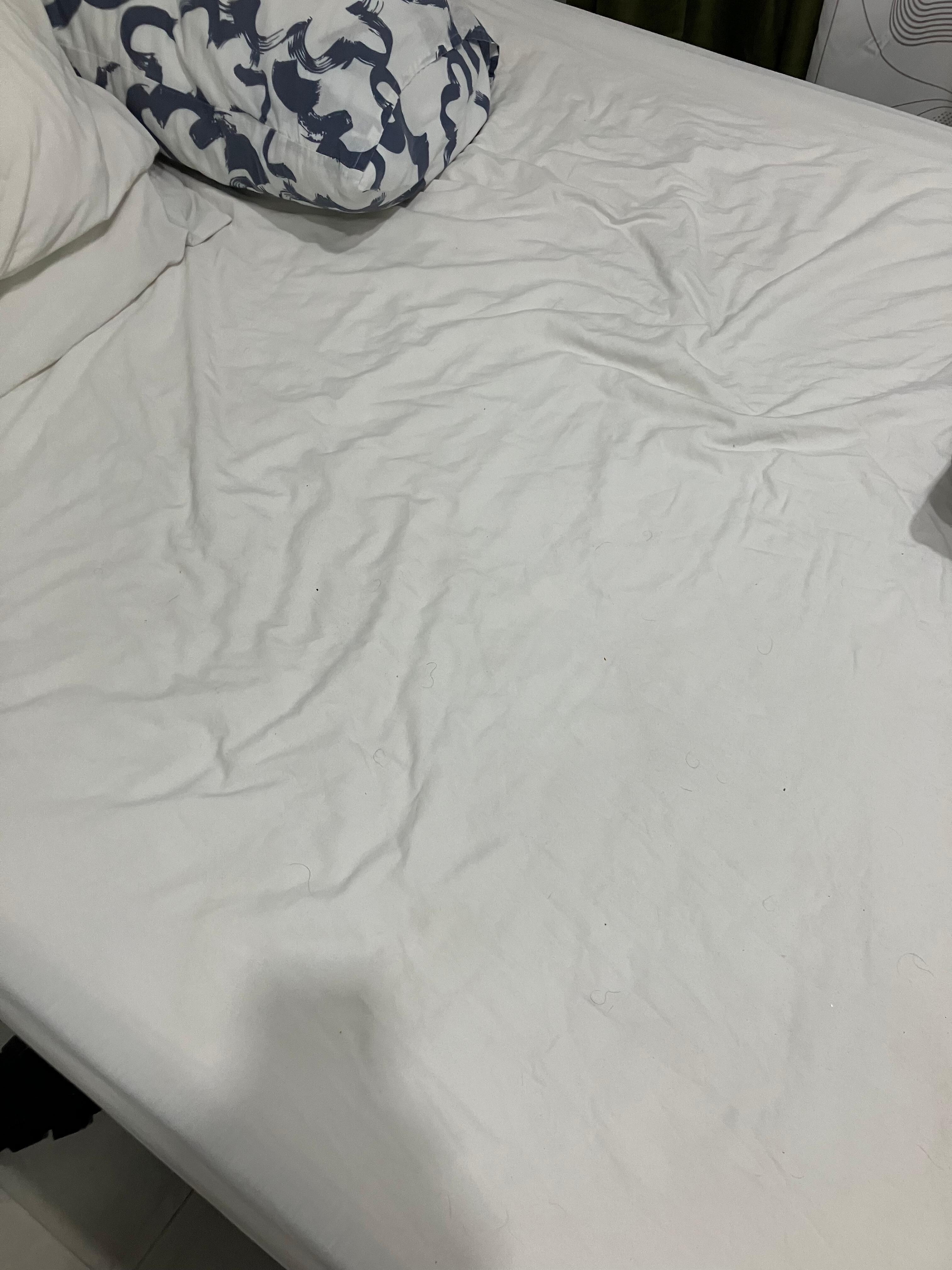 No cover sheet and the one was yellow and dirty